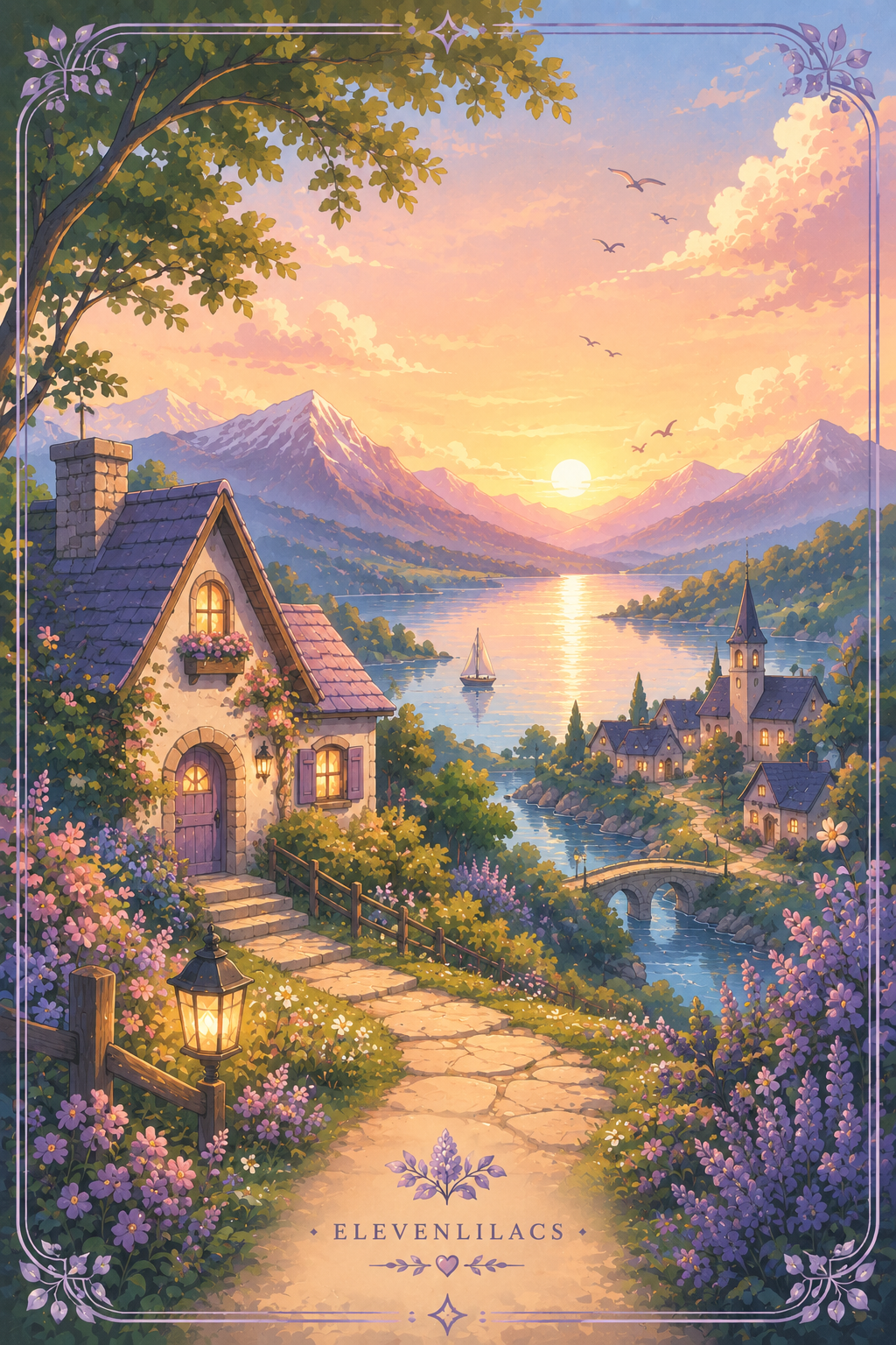Scenery/Landscape - Eleven Lilacs