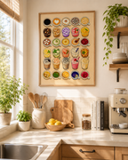 Drinks Overload Diamond Painting Kit, Food and Drinks Diamond Art