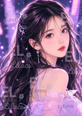 Lavender Glow Diamond Painting Art Kit, Anime Fantasy Art - Eleven Lilacs