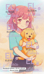 Pastel Puppy Friend Diamond Painting Kit (30cm x 50cm) - Eleven Lilacs