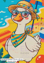 Sunny Side Goose Diamond Painting Kit - Eleven Lilacs