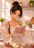Sydney's Baking Day Diamond Painting Kit, Cozy Kitchen Art - Eleven Lilacs