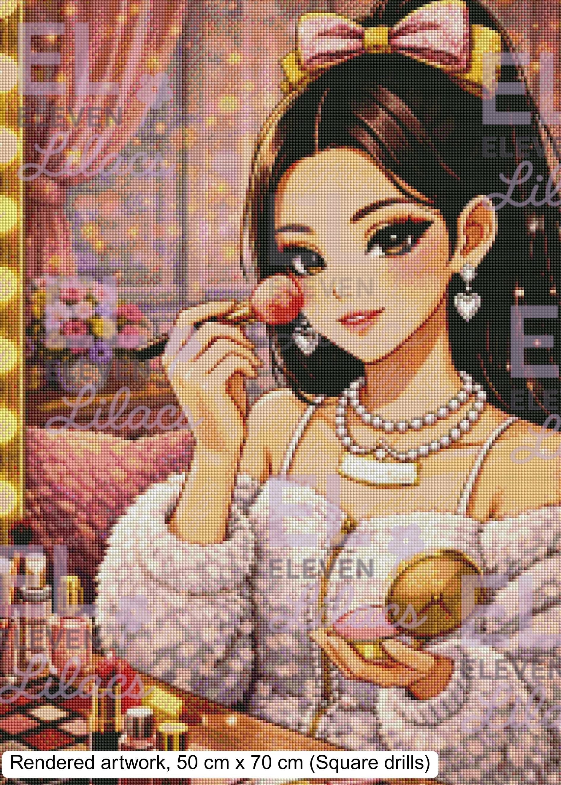Sydney's Glam Vanity Art Diamond Painting Kit - Eleven Lilacs