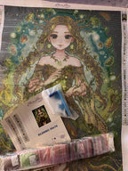 Sylvara Forest Spirit Diamond Painting Kit, Enchanted Woodland Fairy Art - Eleven Lilacs