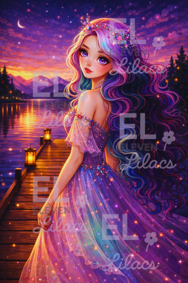 Celestine at the Lakeside Diamond Painting Kit