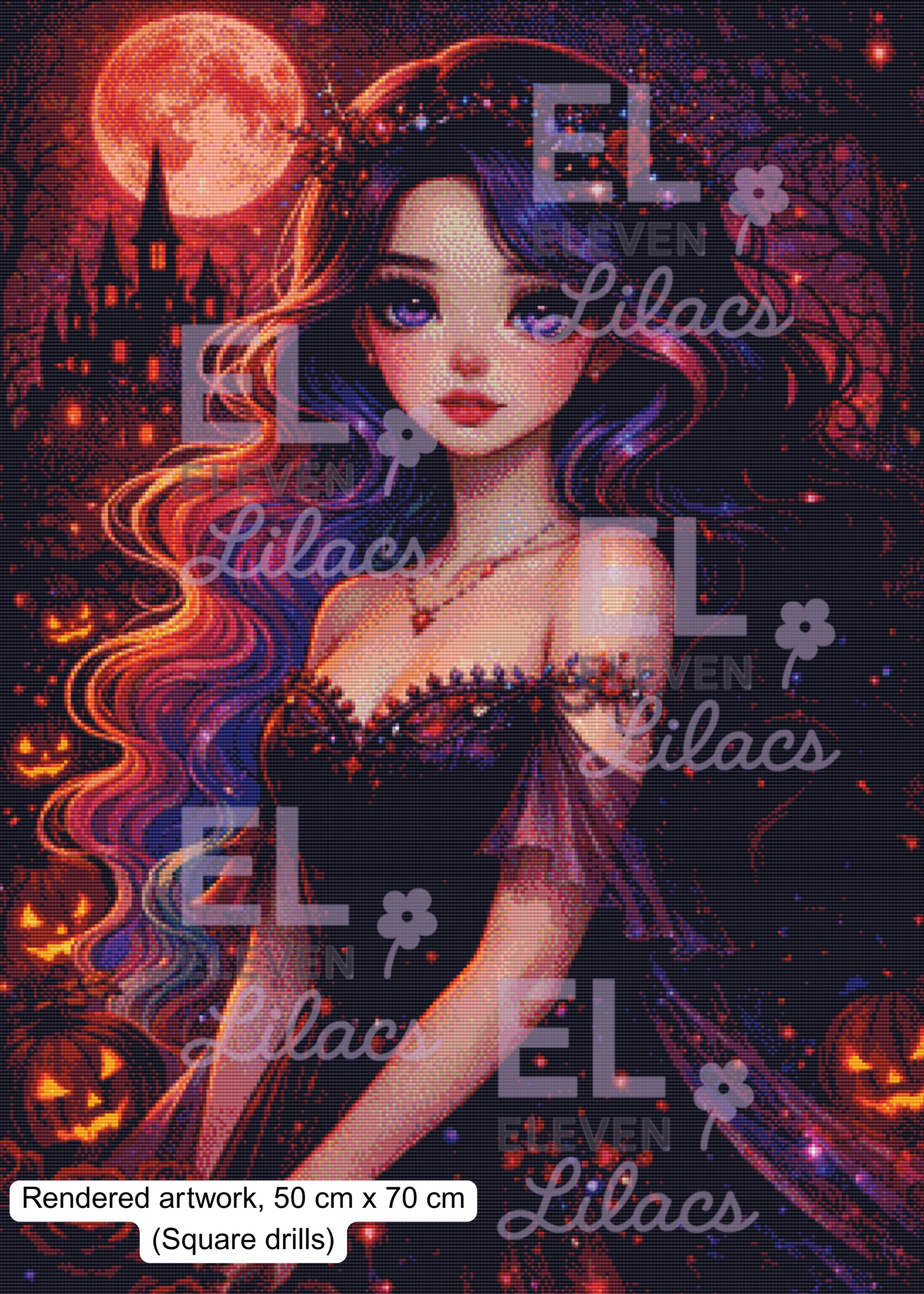 Celestine Celestial Princess Diamond Painting Kit, Fantasy Girl Diamond Art 2 Celestine Celestial Princess Diamond Painting Kit, Fantasy Girl Art (AB, Fairy Dust Drills) square