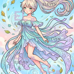 Aeris Wind Girl Diamond Painting Kit