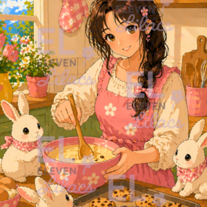 Elara Baking Day Diamond Painting