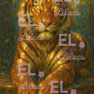 Golden Tiger Diamond Painting Kit