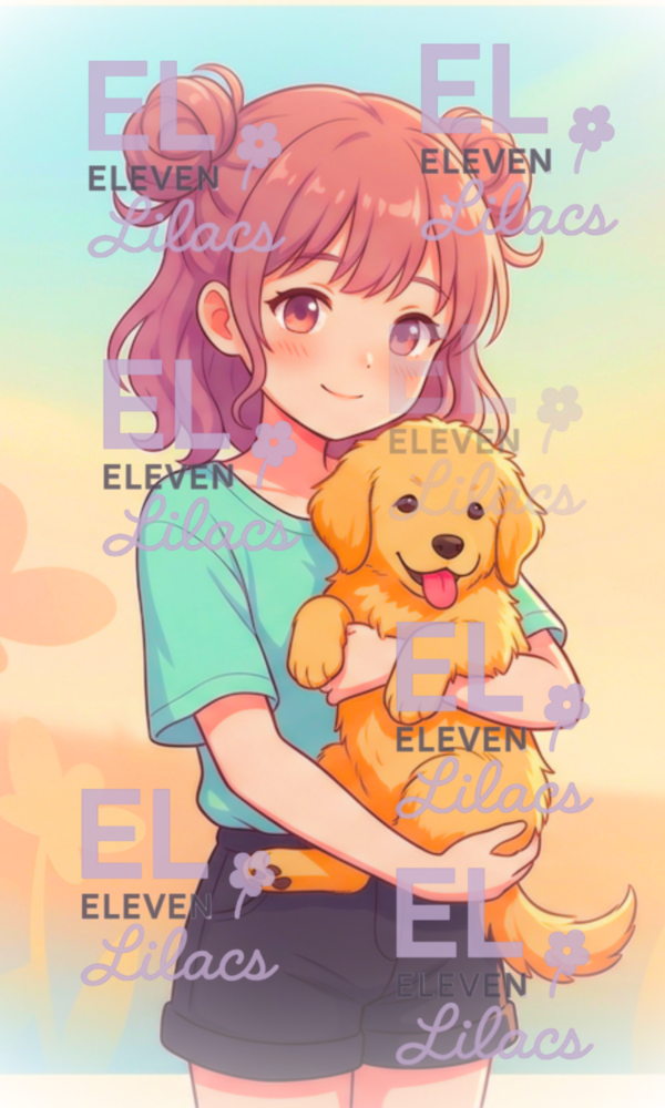 Pastel Puppy Friend Diamond Painting Kit