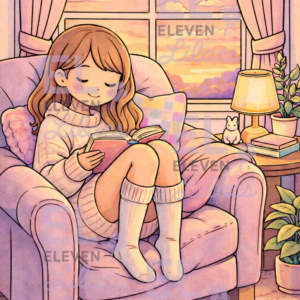 Quiet Moments Reading Girl Diamond Painting Kit