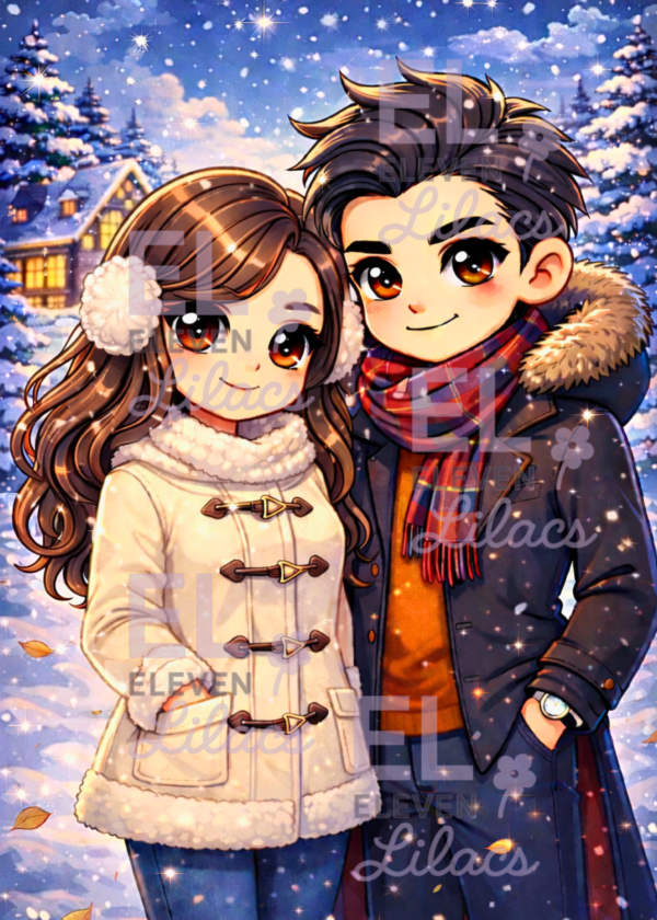 Home 8 Winter Sweetheart Diamond Painting Kit